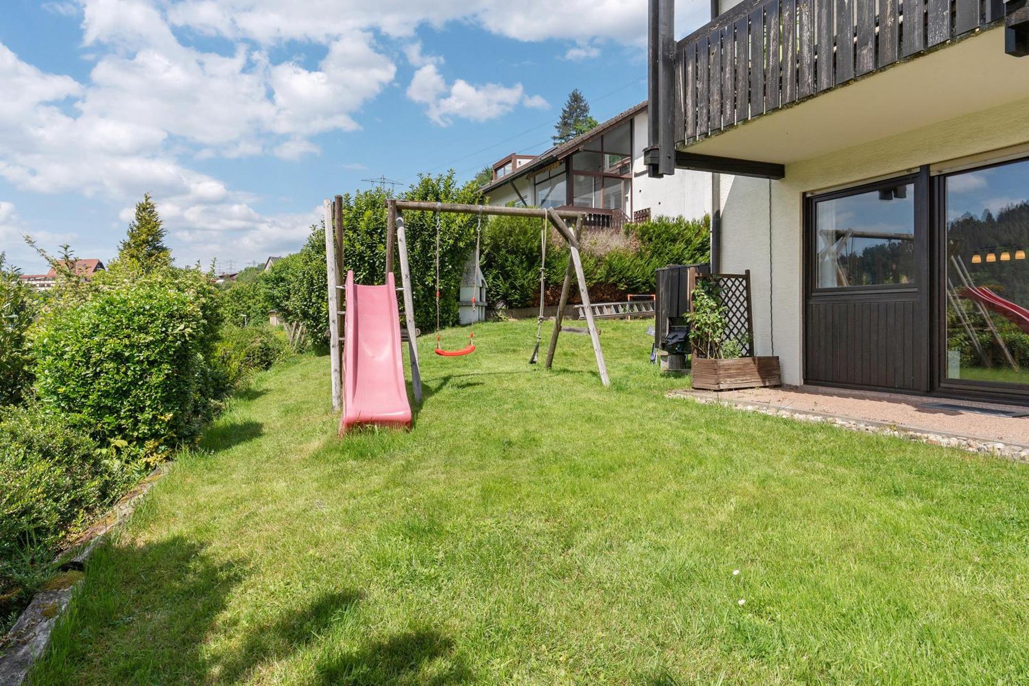 Schlossblickwohnung Schiel Gernsbach Bagian luar foto