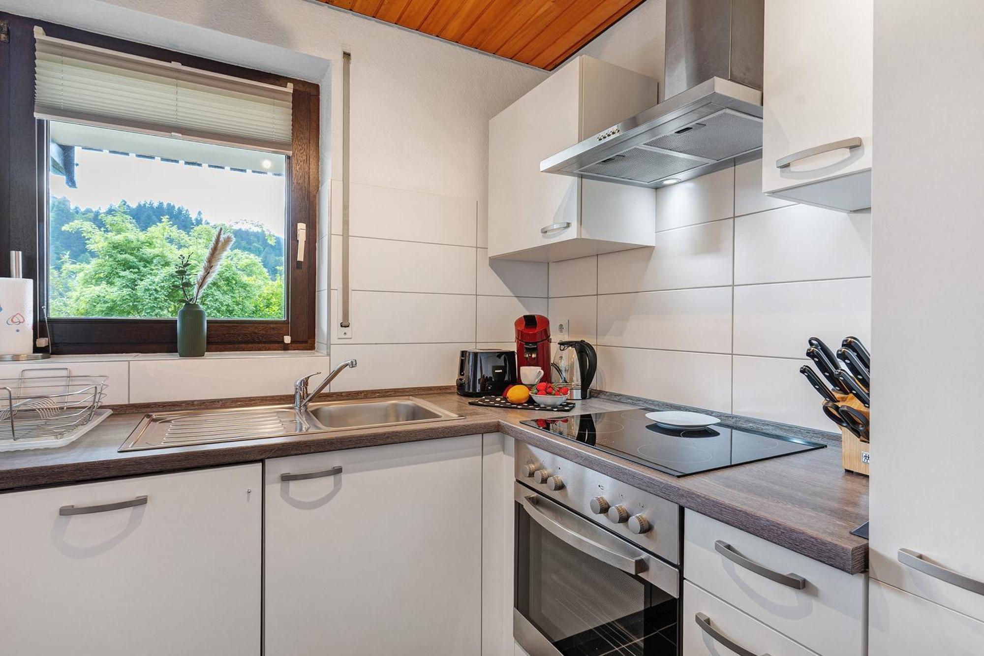Schlossblickwohnung Schiel Gernsbach Bagian luar foto